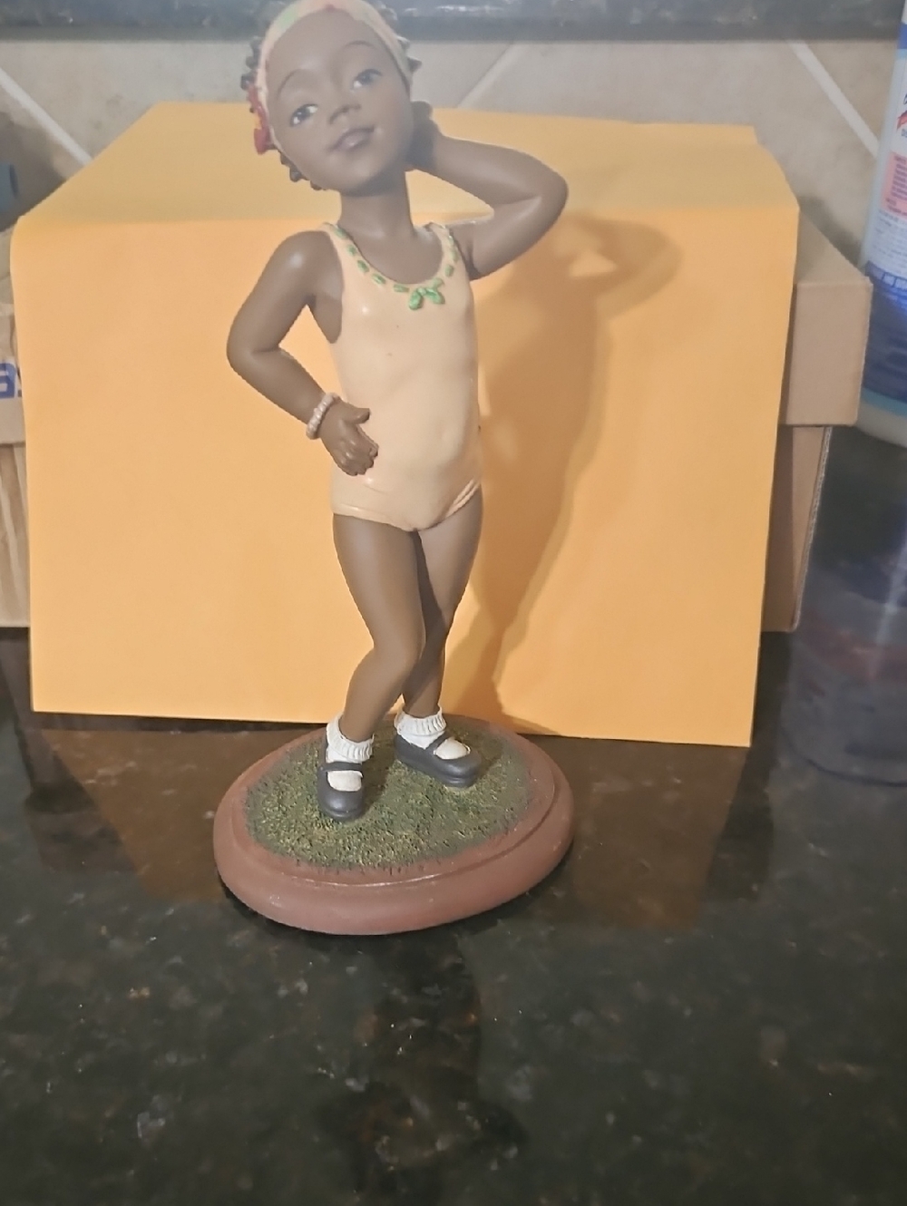 Emma Jane's Babies Clara Posed On The Back Porch Figurine